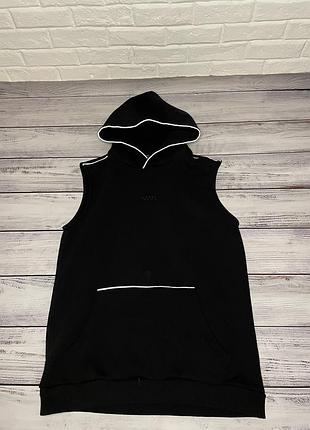 Майка з капюшоном boohooman