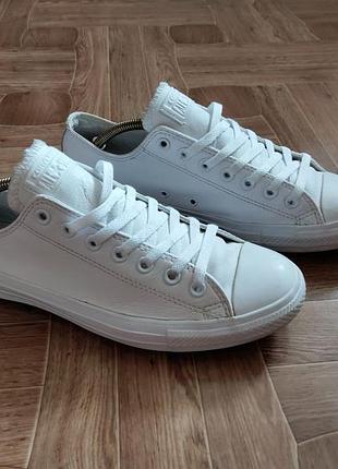 Кеды кожанные converse 136823c унисекс