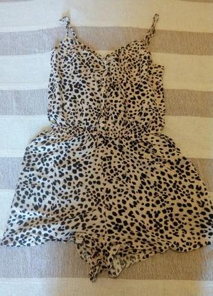 Ромпер комбинезон леопардовый принт. h&m