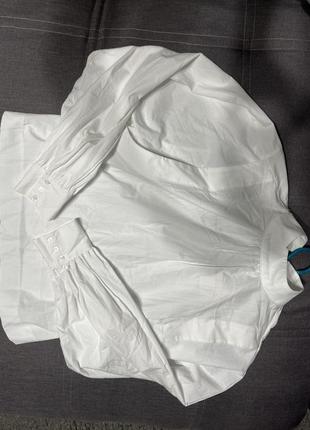 Блуза с коміром стійкою4 фото