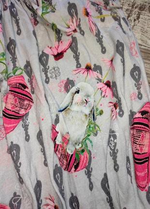Літній ромпер зайчики комбінезон для дівчинки дитячий літній одяг3 фото