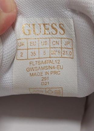 Оригинальные стильные кроссовки guess 35 размера4 фото