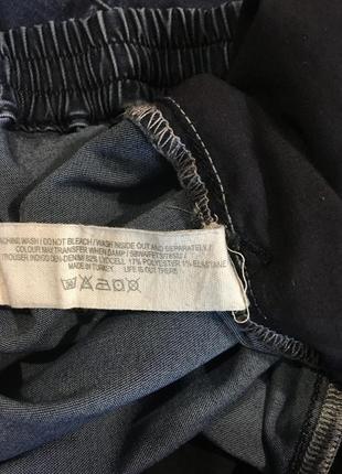 Джогеры джинсовые лиоцел 4