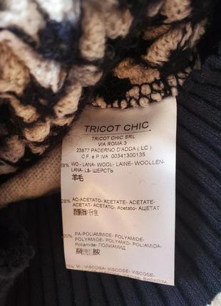 Шерстяной джемпер tricot chic xs/s 7