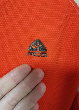 Nike acg чоловіча спортивна бігова футболка довгий рукав кофта2 фото