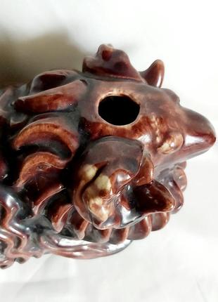 Статуетка майоліка кераміка вінтажна майоліка баран8 фото