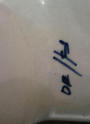 Коллекционная туфелька башмак ботинок пепельница мельница фарфор delft голландия №947