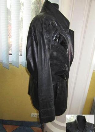 Велика стильна жіноча шкіряна куртка vision. лот 1773 фото