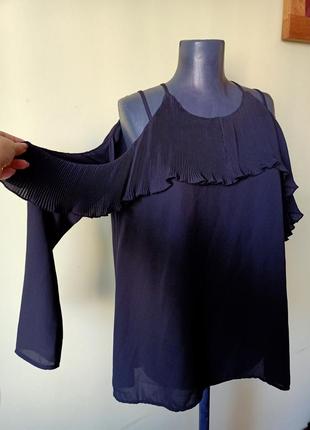 Блуза жіноча,блузка з рюшами2 фото