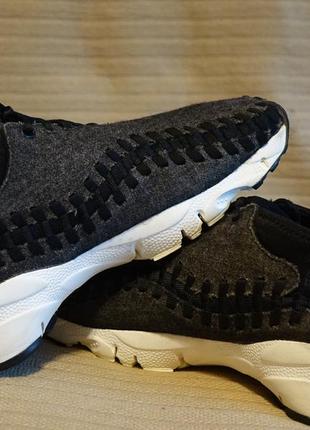 Оригинальные фирменные кроссовки nike air footscape woven chukka dark  42 р.