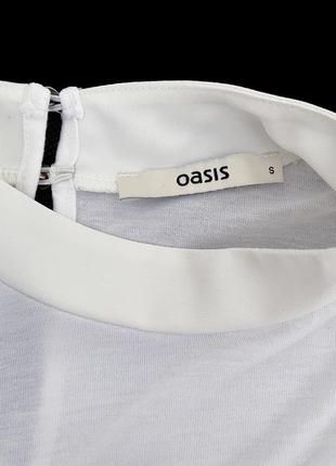 Блузка с кружевом oasis, s/m7 фото