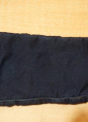 Джинсові штани утепленні на флісі 3-5 років джинси джинси утеплені джинсові штани на флісі2 фото