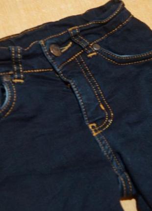 Джинсові штани утепленні на флісі 3-5 років джинси джинси утеплені джинсові штани на флісі6 фото