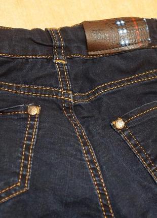 Джинсові штани утепленні на флісі 3-5 років джинси джинси утеплені джинсові штани на флісі9 фото