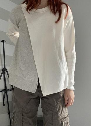 Светр асиметричний светр diesel асиметричний y2k asymmetrical sweater