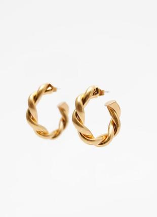 Сережки зара zara