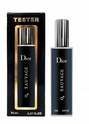 Tester french dior savage чоловічий 70 мл