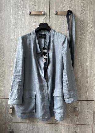 Піджак льон armani s в стилі brunello cucinelli