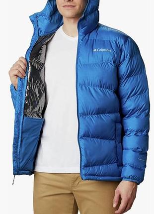Columbia зимняя мужская куртка пуховик omni-heat, xl