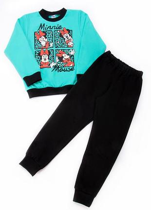 Спортивний костюм міні маус, спортивний костюм з начосом2 фото