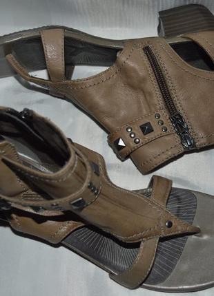 Босоніжки шкіра tamaris розпаровка розмір 39 41, босоніжки шкіра