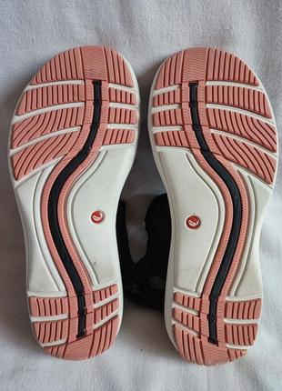 Жіночі шкіряні сандалі шльопанці босоніжки clarks eu 37 (23-23,5 см)4 фото