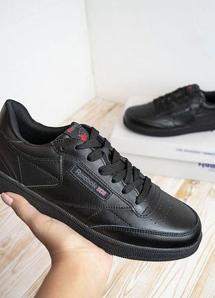 Мужские кожаные кроссовки, кеды reebok classic