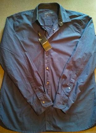 Рубашка на кнопках. качественная мужская рубашка.