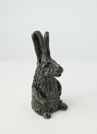 Фігурка кролик 2023 фігурка чорного кролика3 фото