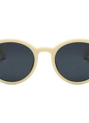 Стильні сонцезахисні окуляри в кольоровий оправі чорний з блакитним6 фото