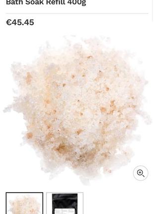 Відновлююча заспокійлива сіль суміш для ванни ilapothecary magnesium amethyst bath soak3 фото