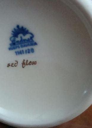 Старовинна табакерка райський птах фарфор баварія німеччина