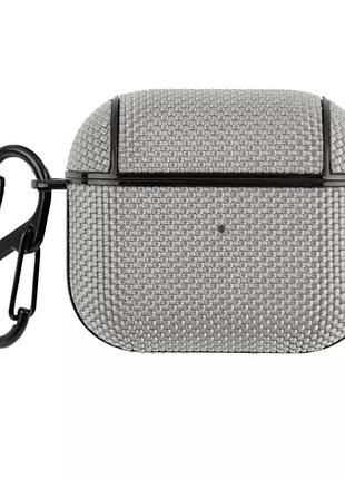 Нейлоновий захисний чохол apple airpods 3 сірий
