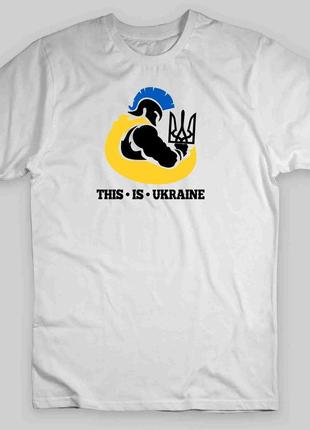 Футболка с принтом "this is ukraine" push it