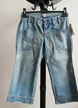 Жіночі джинсові бриджі капрі бавовна joie donna оригінал