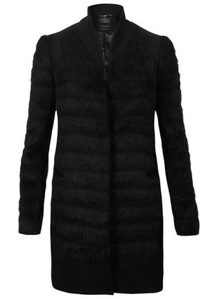 Невероятнейшее пальто allsaints fur shield coat оригинал2 фото