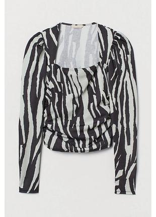 Блузка топ сорочка рубашка h&m