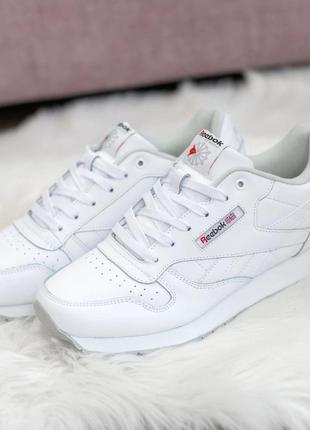 Кроссовки reebok classic leather4 фото