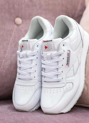 Кроссовки reebok classic leather3 фото