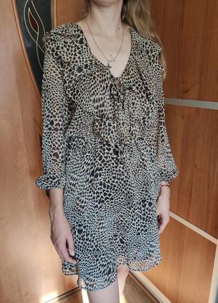 Сукня леопардова1 фото