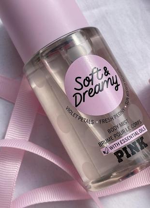 Мини спрей цветочный аромат victoria’s secret pink soft& dreamy3 фото