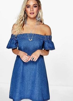Платье boohoo blue