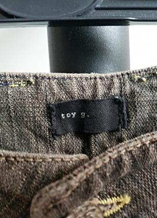 Женские джинсовые бриджи капри хлопок toy g. оригинал5 фото