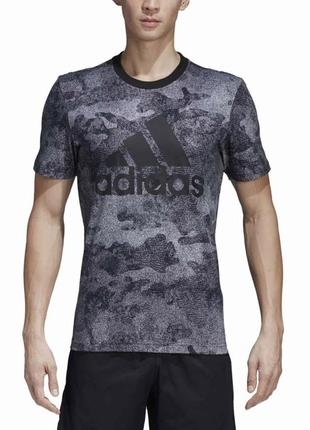 Чоловіча чорна темно сіра футболка adidas original поло теніска адідас оригінал