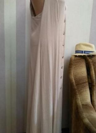 Вінтажна сукня довгий нюловий сарафан відкрита спина3 фото