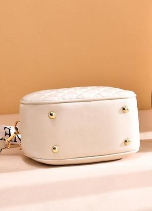 Женская мини сумочка клатч стеганная, маленькая сумка для девушки кожаная модная и стильная3 фото