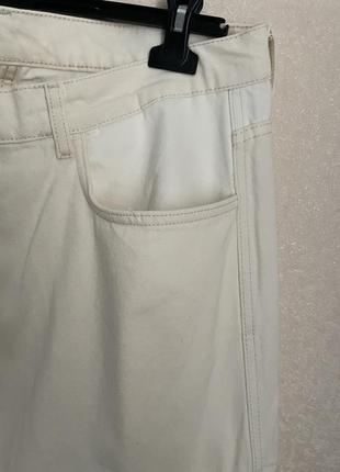 Круті білі джинси, брюки карго з кишенями zara5 фото