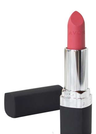 Губная помада "матовый идеал" оттенок - peach flatters, avon