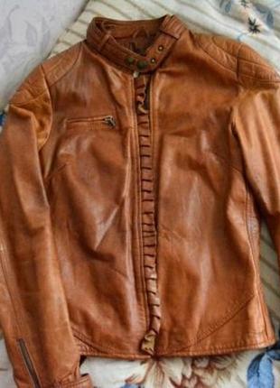 Куртка кожанная imperial3 фото
