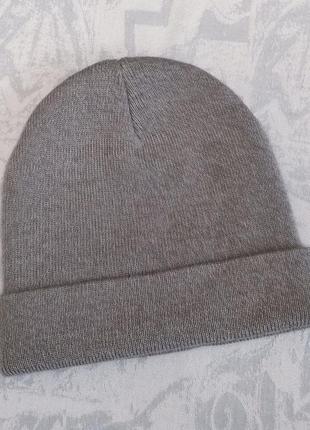 Шапка carhartt сірого кольору демісезонна шапка7 фото